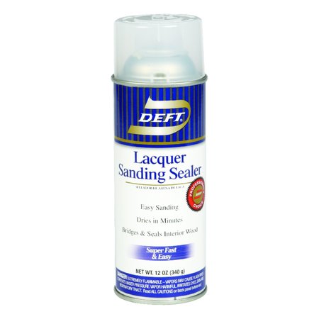 DEFT Smooth Clear Oil-Based Lacquer Sanding Sealer 12 oz DFT015S/54